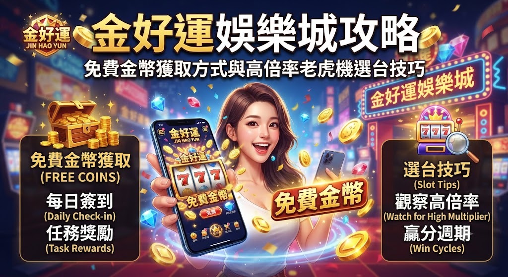 立即掌握金好運老虎機獨家選台技巧，拉高爆分機率！